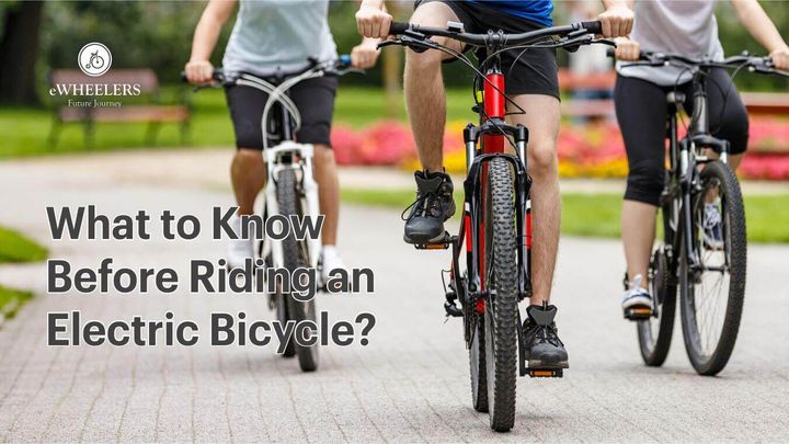 how to ride an electric bicycle